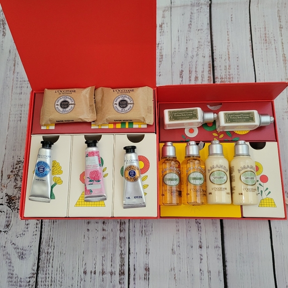 L’OCCITANE 2021 Holiday Gift Box GWP Sample Travel Sizes NEW NWT - Picture 3 of 10